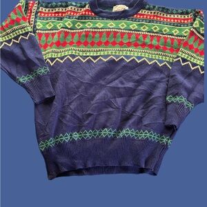Colorful Patterned Sweater